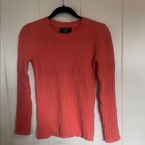 Banana Republic Ribbed Pink Sweater